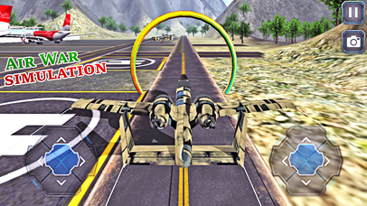 Air War : Jet Flying Mission 2017 screenshot 3
