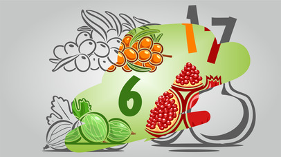 Terry - Coloring fruits and vegetables screenshot 2