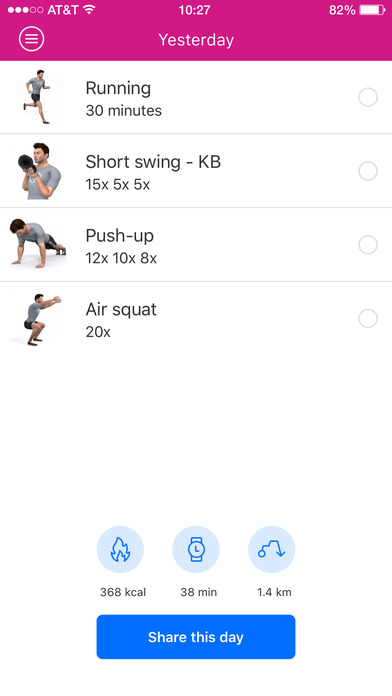 KIA FIT - Fitness Training screenshot 2