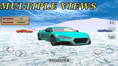 Snow Drifting Car Drive game screenshot 4