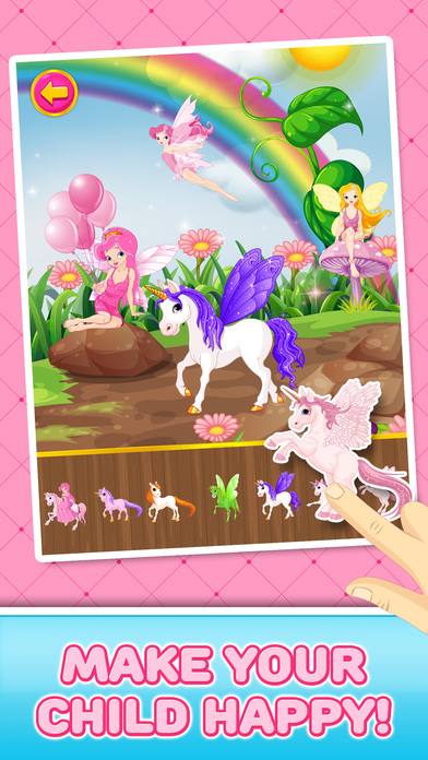 Princesses, Fairies & Ponies : Game for Children screenshot 4
