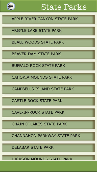 Illinois Camping And National Parks screenshot 4