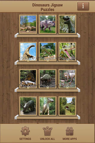Dinosaurs Jigsaw Puzzles - Fun Games screenshot 2