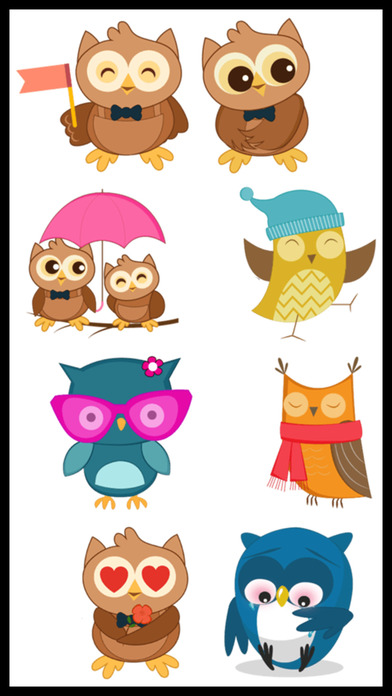 Owls Stickers screenshot 4