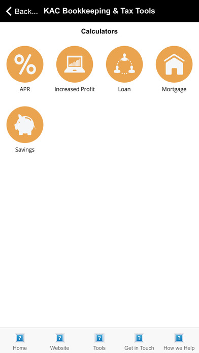 KAC Bookkeeping & Tax Tools screenshot 2