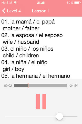 Spanish language school for Paul Pimsleur method screenshot 4