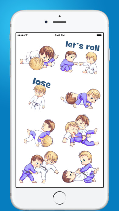 Judo Stickers screenshot 3