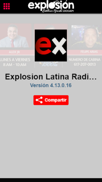 Explosion Latina Radio Boston screenshot 2