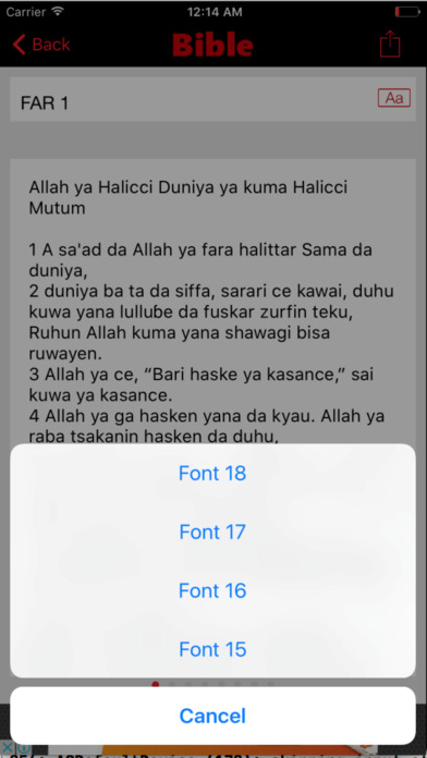 Hausa littafi mai tsarki - Hausa Bible screenshot 3