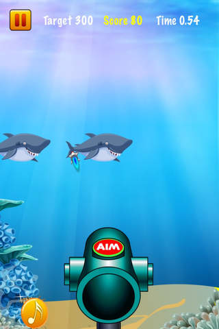 Attack of a Shark Underwater Sling Shot Evolution screenshot 4