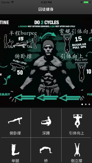 囚徒&囚徒健身-六艺十式徒手健身专家 screenshot 2