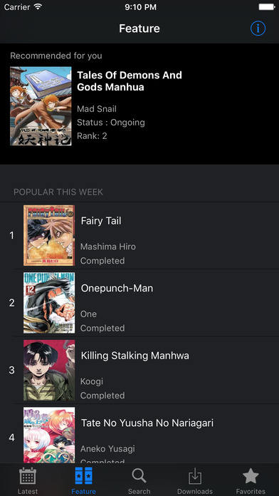 Manga Fox Reader - Read and Download Manga screenshot 2