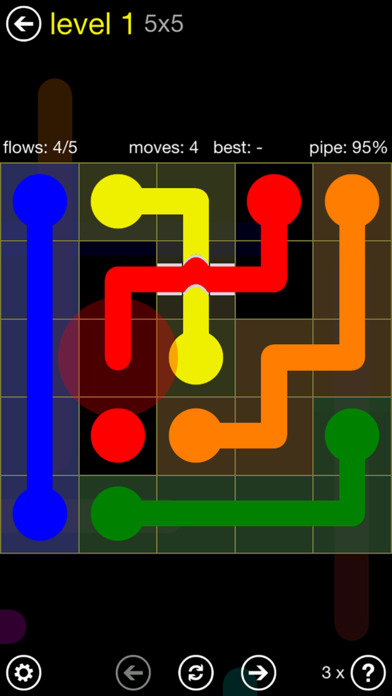Screenshots of Flow Free: Bridges for iPhone