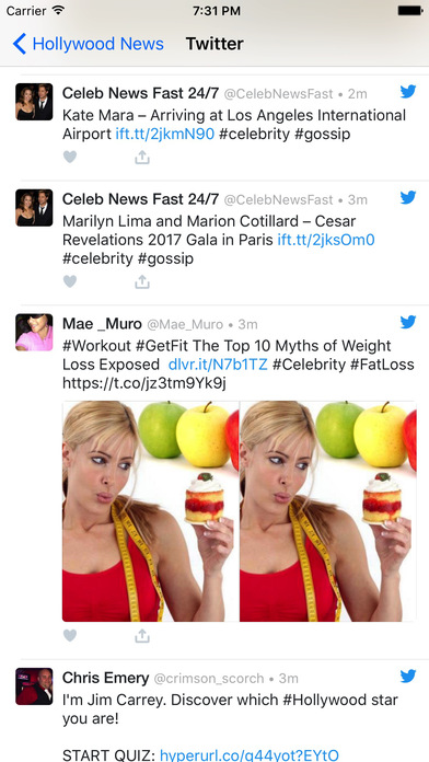 Hollywood News with notifications FREE screenshot 3