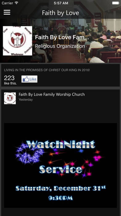 Faith by Love Family Worship Center screenshot 2