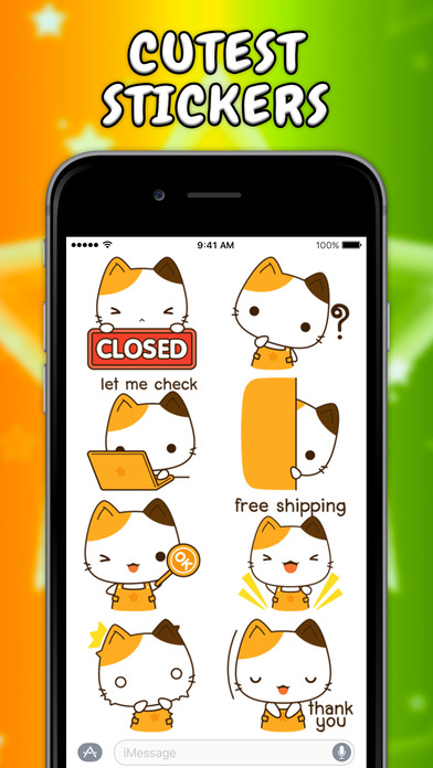 Seller Cat Stickers screenshot 4