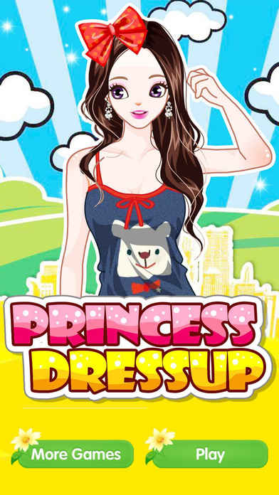Princess Dressup - girly games screenshot 4