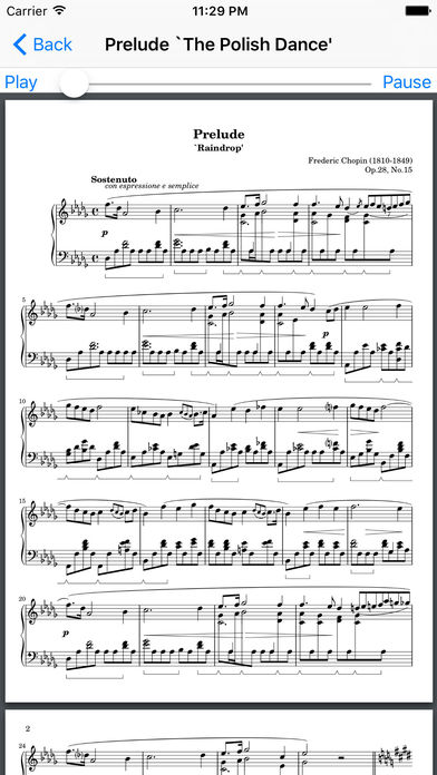 Frederic Chopin - Preludes & Etudes for Piano FREE screenshot 2