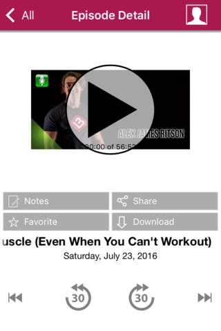 Ben Greenfield Fitness App screenshot 3