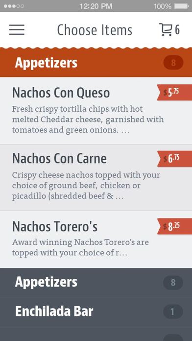 Torero's Mexican Restauran screenshot 3