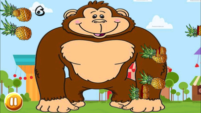 1 Gorilla Cuts Fruit : Specially for Kids screenshot 2