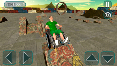 Amazing Wheelchair real stunts screenshot 2