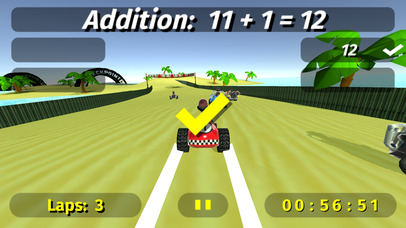 Math Racing 2 screenshot 2