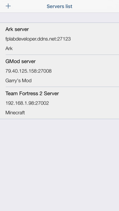 RCON Game Server Admin Manager screenshot 2