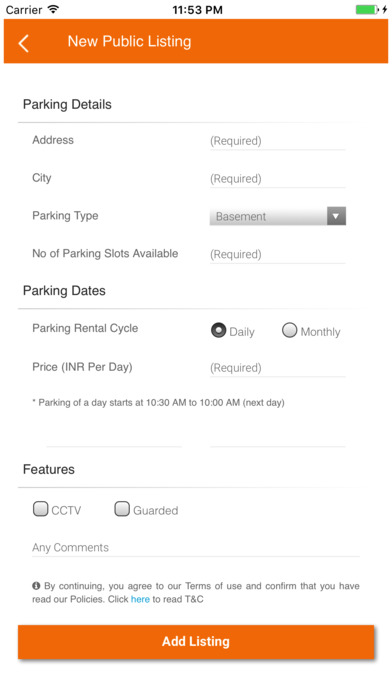GPark - Rent Your Parking screenshot 4