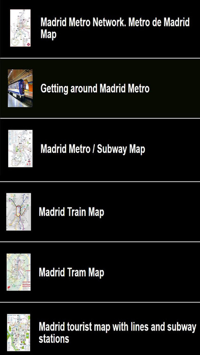 Spain Metro Train Rail Tram Buses Maps screenshot 4