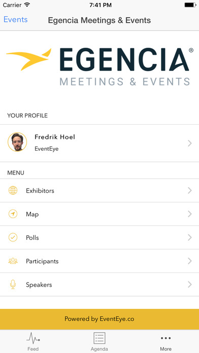 Egencia Groups & Meetings screenshot 2