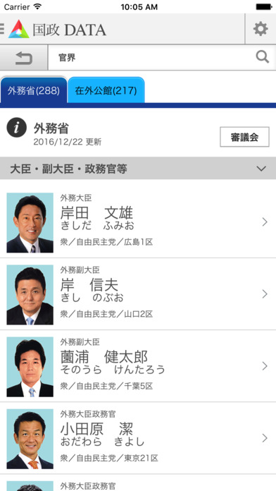 国政DATA＋ 2017 screenshot 4