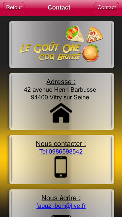 Le Goût One - Coq Braisé screenshot 4