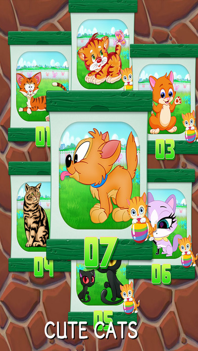 Cat Slide Puzzle Kids Game Pro screenshot 2