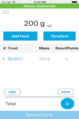 Smart Chef Smart Food Scale screenshot 3