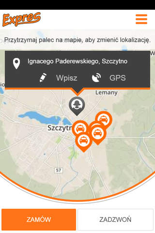 Expres Taxi Szczytno screenshot 2