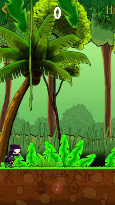 Ninja Jungle Challenge screenshot 2
