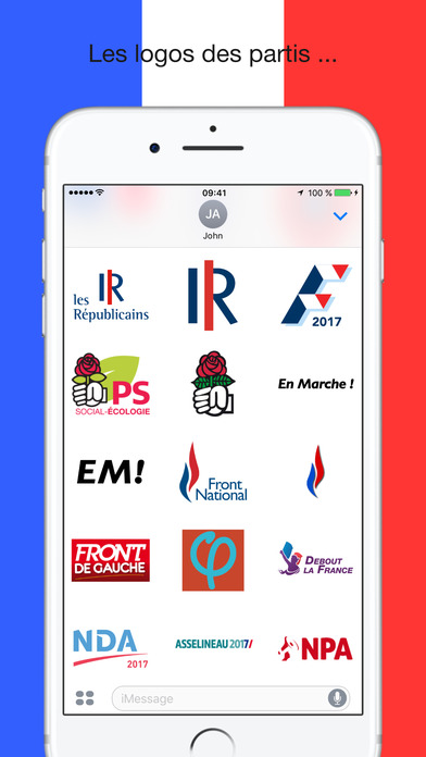 Présidentielle 2017 - Stickers screenshot 3