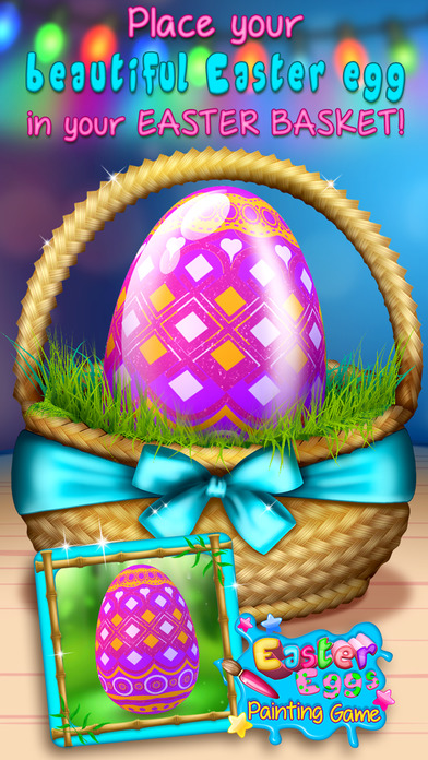 Easter Egg Games - Color and Decorate Eggs screenshot 4
