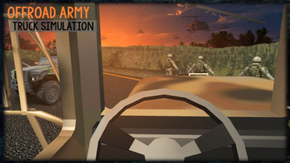 Army Truck Simulator 2017: Offroad screenshot 3