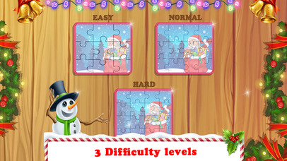 Christmas Santa Puzzles Games screenshot 4