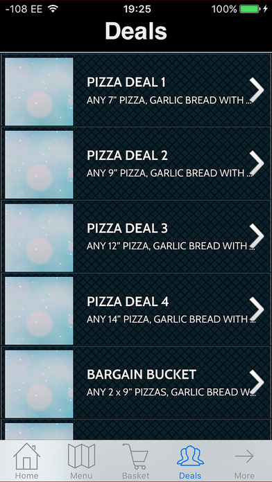 Pizza2Go screenshot 2