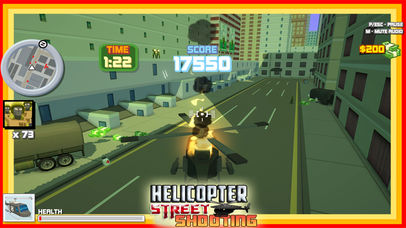 Helicopter Street Shooting - Helicopter Shooting screenshot 4