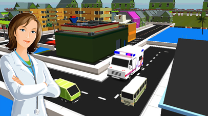 Ambulance Simulator Duty Drive :Pet Rescue 3D 2017 screenshot 2