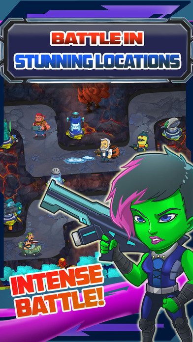 Galaxy Super-Hero War 2: TD Game screenshot 3