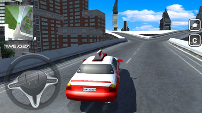 Real Taxi Car Driver : 3D Simulator 2017 screenshot 3