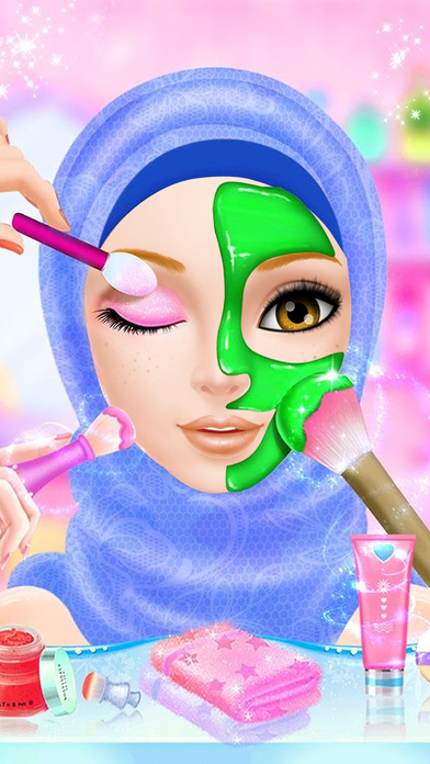 Hijab Country Makeover And Makeup screenshot 2
