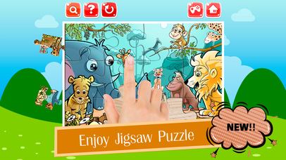 Magic Jigsaw Puzzles For Cartoon Animals screenshot 4