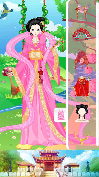 Costume Star - Chinese Princess Makeover Kid Games screenshot 4