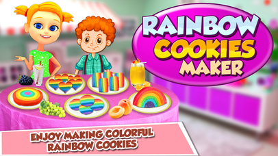 Rainbow Cookie Maker - Rainbow Desserts Cookies screenshot 4